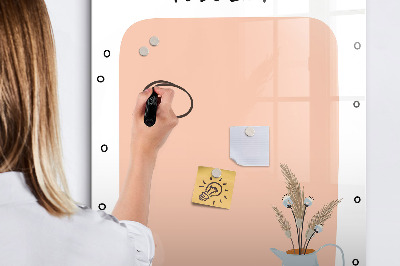 Pizarra magnética de pared con rotulador Tablero de planificación y toma de notas
