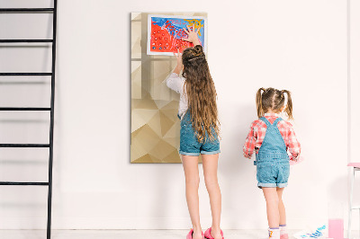 Pizarra magnética de pared con rotulador Tablero moderno para notas y fotos
