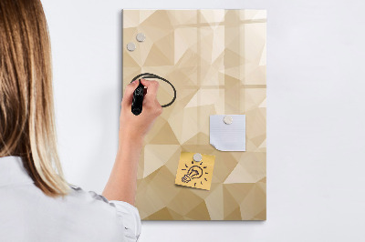 Pizarra magnética de pared con rotulador Tablero moderno para notas y fotos