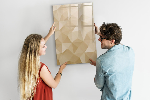 Pizarra magnética de pared con rotulador Tablero moderno para notas y fotos