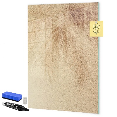 Pizarra borrable de cristal con imanes Tablero para fotos y notas