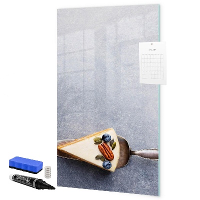 Pizarra magnética de pared con rotulador Tablero creativo para notas y fotos