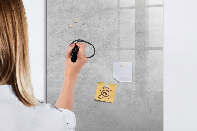 Pizarra magnética de pared con rotulador Un espacio para presentar recuerdos y notas.