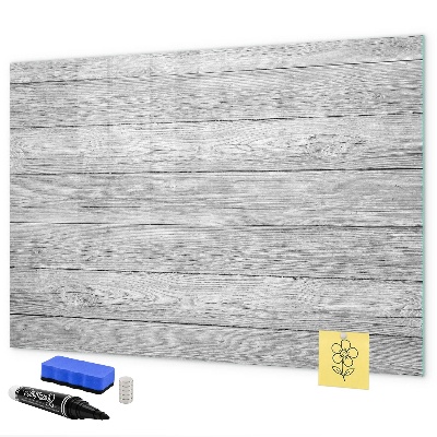 Pizarra magnética de pared con rotulador Tablero elegante para fotos y notas.