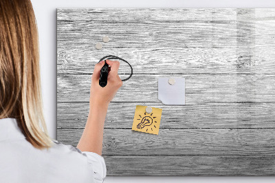 Pizarra magnética de pared con rotulador Tablero elegante para fotos y notas.