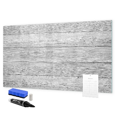 Pizarra magnética de pared con rotulador Tablero elegante para fotos y notas.