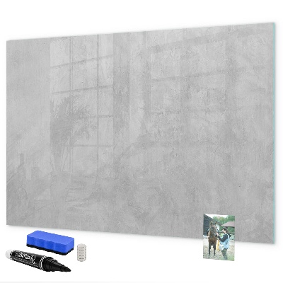 Pizarra magnética de pared con rotulador Tablero de notas y fotos