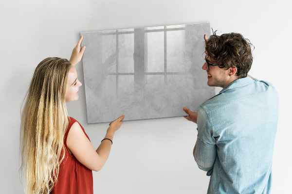 Pizarra magnética de pared con rotulador Tablero de notas y fotos