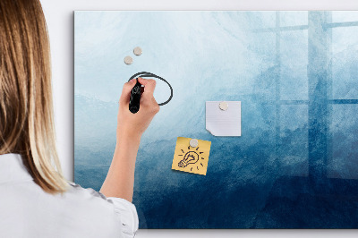 Pizarra magnética de pared con rotulador Un espacio para recuerdos y notas creativas