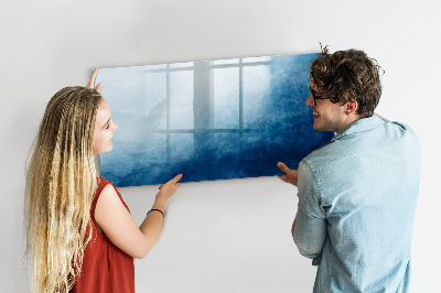 Pizarra magnética de pared con rotulador Un espacio para recuerdos y notas creativas