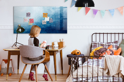 Pizarra magnética de pared con rotulador Un espacio para recuerdos y notas creativas