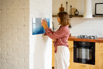 Pizarra magnética de pared con rotulador Un espacio para recuerdos y notas creativas