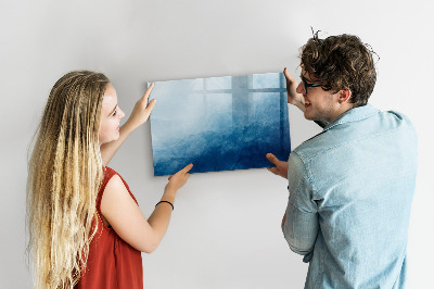 Pizarra magnética de pared con rotulador Un espacio para recuerdos y notas creativas