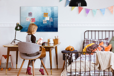 Pizarra magnética de pared con rotulador Un espacio para recuerdos y notas creativas