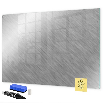 Pizarra borrable de cristal con imanes Tablero magnético para fotos y notas.