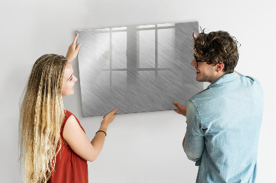 Pizarra borrable de cristal con imanes Tablero magnético para fotos y notas.