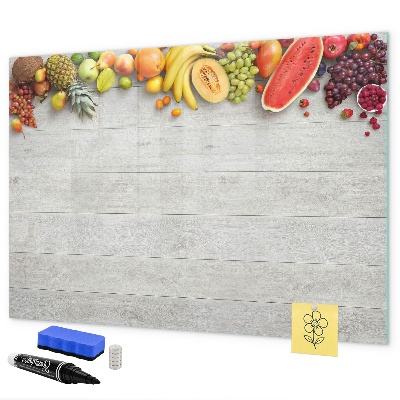Pizarra magnética de pared con rotulador Juego de presentación fotográfica a color