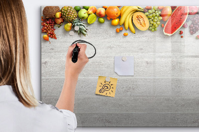 Pizarra magnética de pared con rotulador Juego de presentación fotográfica a color