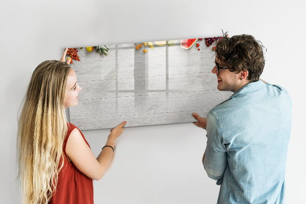 Pizarra magnética de pared con rotulador Juego de presentación fotográfica a color