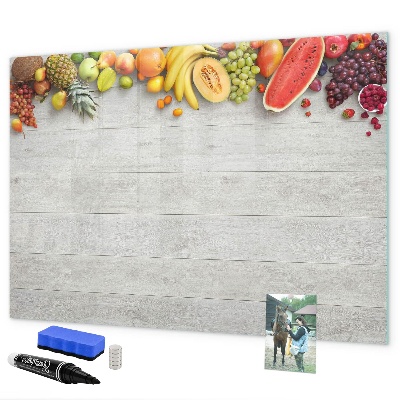 Pizarra magnética de pared con rotulador Juego de presentación fotográfica a color