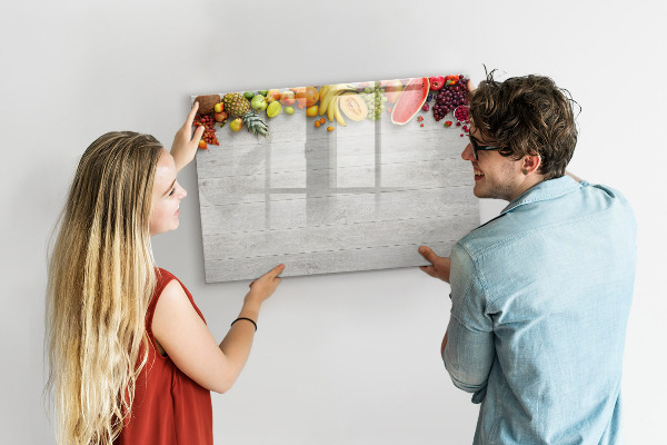 Pizarra magnética de pared con rotulador Juego de presentación fotográfica a color
