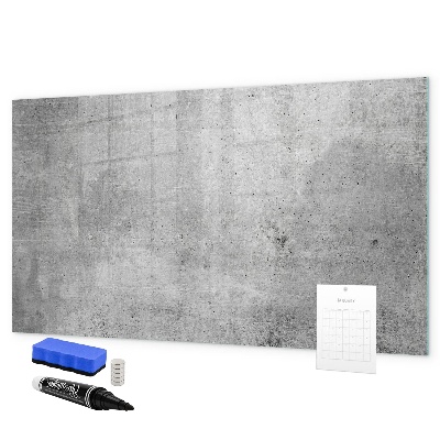 Pizarra magnética de pared con rotulador Un tablero moderno para colgar fotos