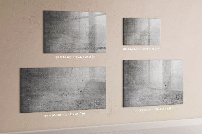 Pizarra magnética de pared con rotulador Un tablero moderno para colgar fotos