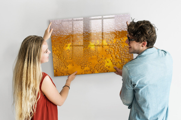 Pizarra borrable de cristal con imanes Tablero creativo con recuerdos agradables