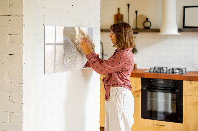 Pizarra magnética de pared con rotulador Tablero magnético para fotos y notas.