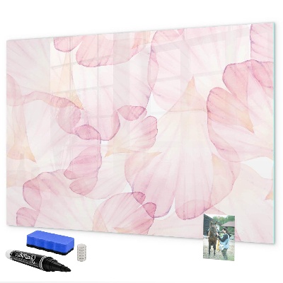 Pizarra magnética de pared con rotulador Tablero creativo para fotos y notas