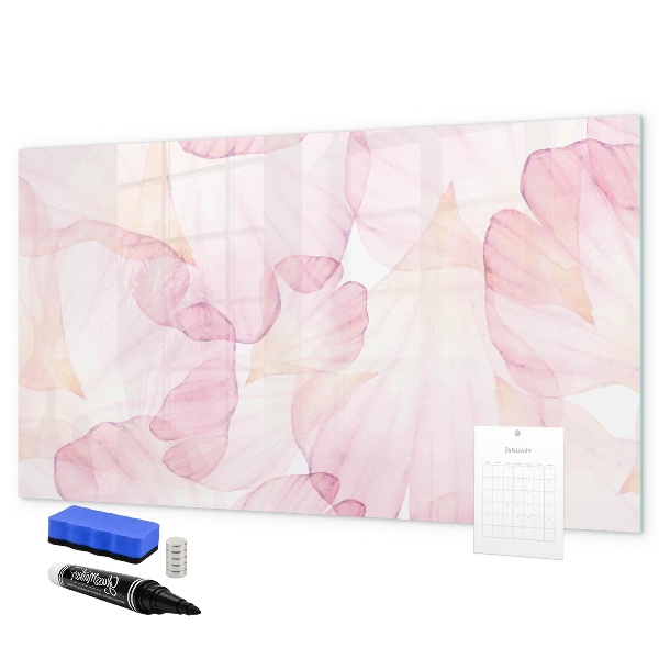 Pizarra magnética de pared con rotulador Tablero creativo para fotos y notas