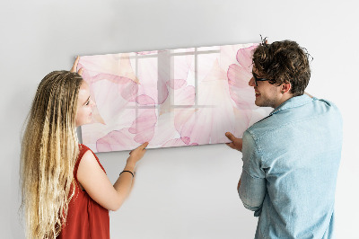 Pizarra magnética de pared con rotulador Tablero creativo para fotos y notas