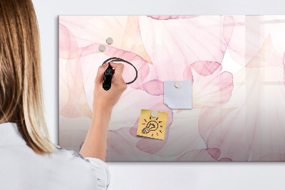 Pizarra magnética de pared con rotulador Tablero creativo para fotos y notas