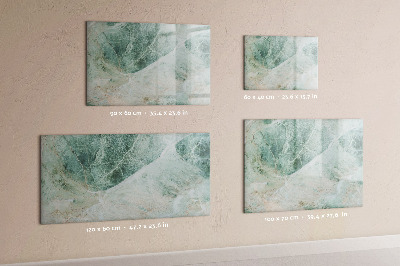 Pizarra magnética de pared con rotulador Tablero moderno para notas y fotos