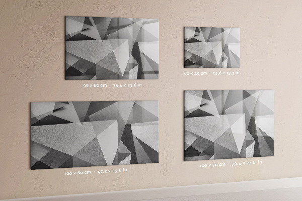 Pizarra magnética de pared con rotulador Tablero moderno para notas y fotos