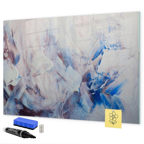 Pizarra magnética de pared con rotulador Tablero de exhibición de fotos creativo
