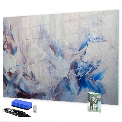 Pizarra magnética de pared con rotulador Tablero de exhibición de fotos creativo