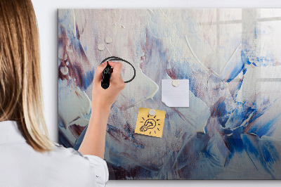 Pizarra magnética de pared con rotulador Tablero de exhibición de fotos creativo