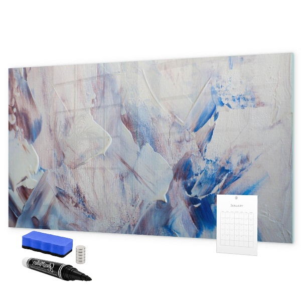 Pizarra magnética de pared con rotulador Tablero de exhibición de fotos creativo