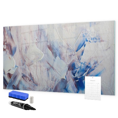 Pizarra magnética de pared con rotulador Tablero de exhibición de fotos creativo