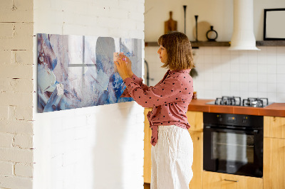 Pizarra magnética de pared con rotulador Tablero de exhibición de fotos creativo