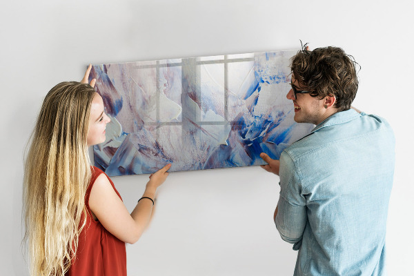 Pizarra magnética de pared con rotulador Tablero de exhibición de fotos creativo
