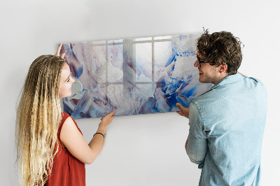 Pizarra magnética de pared con rotulador Tablero de exhibición de fotos creativo
