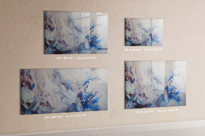 Pizarra magnética de pared con rotulador Tablero de exhibición de fotos creativo