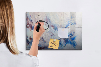 Pizarra magnética de pared con rotulador Tablero de exhibición de fotos creativo