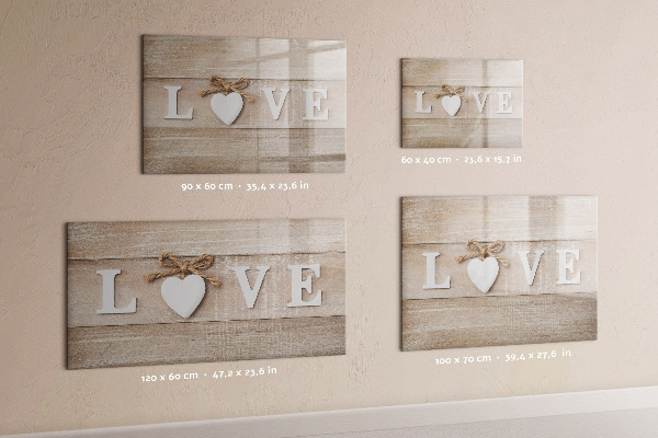 Pizarra magnética de pared con rotulador Amor en fotos y recuerdos