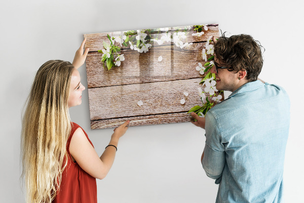 Pizarra magnética de pared con rotulador Tablero creativo para fotos y notas