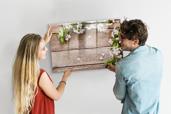 Pizarra magnética de pared con rotulador Tablero creativo para fotos y notas