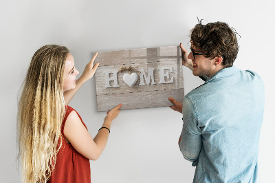 Pizarra magnética de pared con rotulador Decoración de pared con espacio para fotos