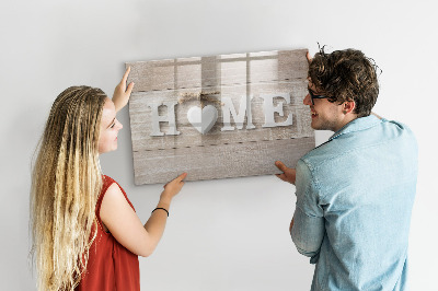 Pizarra magnética de pared con rotulador Decoración de pared con espacio para fotos